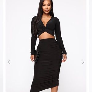 Shirt and skirt set! Brand new!